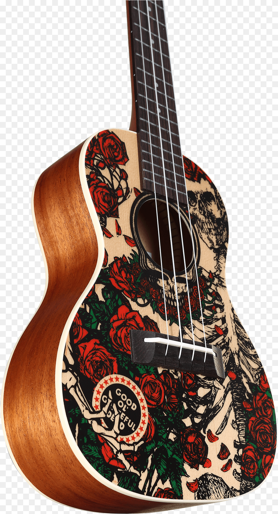 Grateful Dead Roses Ukulele, Bass Guitar, Guitar, Musical Instrument Free Png Download