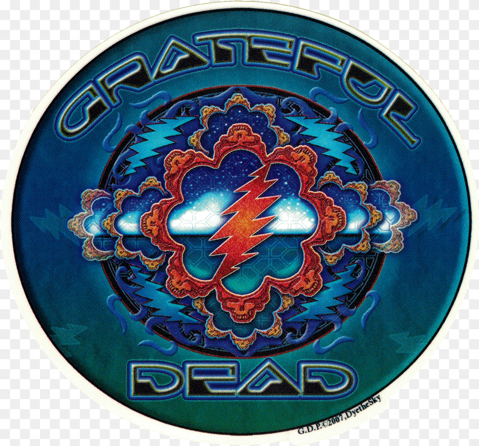 Grateful Dead Space Space Steal Your Face Grateful Dead Art Decal, Emblem, Symbol, Logo Free Transparent Png