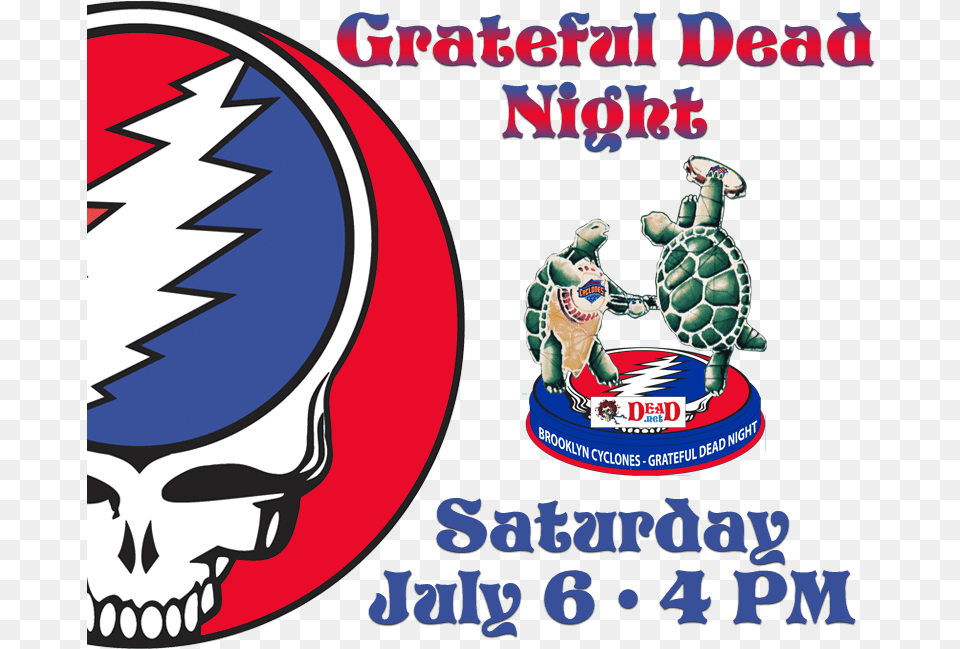 Grateful Dead Steal Your Face, Animal, Reptile, Sea Life, Turtle Free Transparent Png