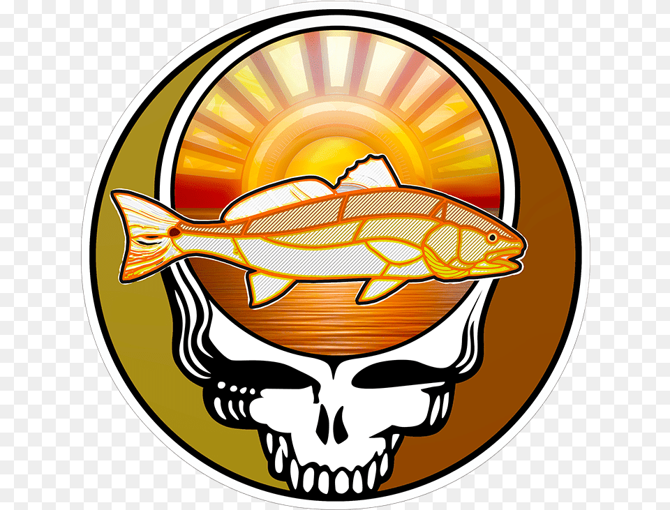 Grateful Dead Steal Your Face Large, Animal, Sea Life, Fish, Head Png Image