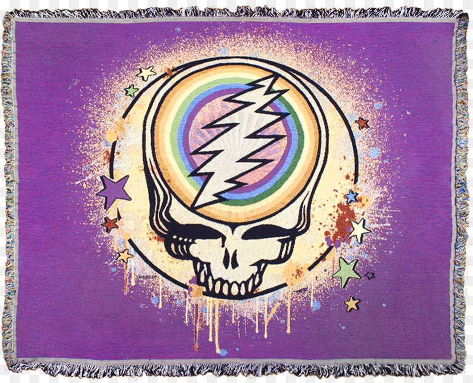 Grateful Dead Steal Your Face Outline, Home Decor, Art, Rug, Painting Free Png Download