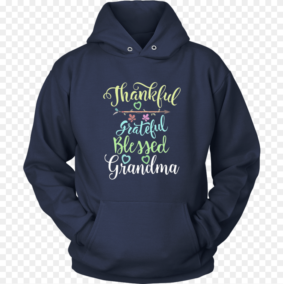 Grateful Thankful And Blessed Grandma Shirt Hoodie, Clothing, Knitwear, Sweater, Sweatshirt Png Image