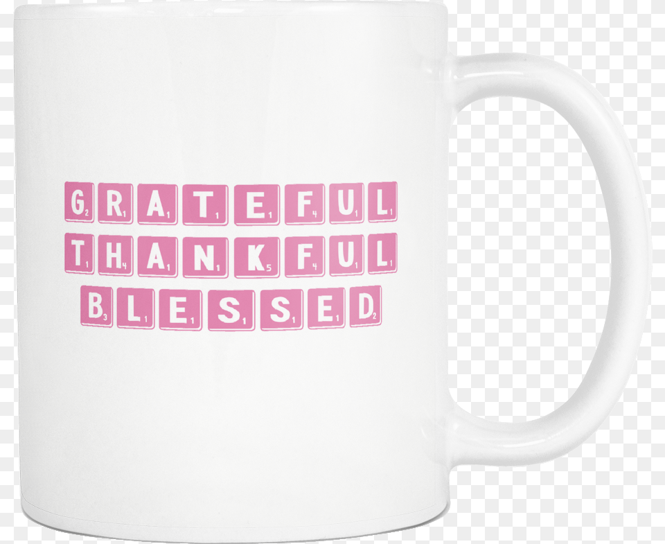 Grateful Thankful Blessed Coffee Cup, Beverage, Coffee Cup Free Png Download