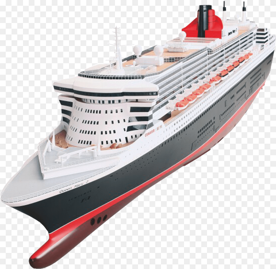 Graupner Queen Mary 2 Premium Line Cruise Ship Models Graupner Queen Mary 2, Boat, Transportation, Vehicle, Cruise Ship Free Png