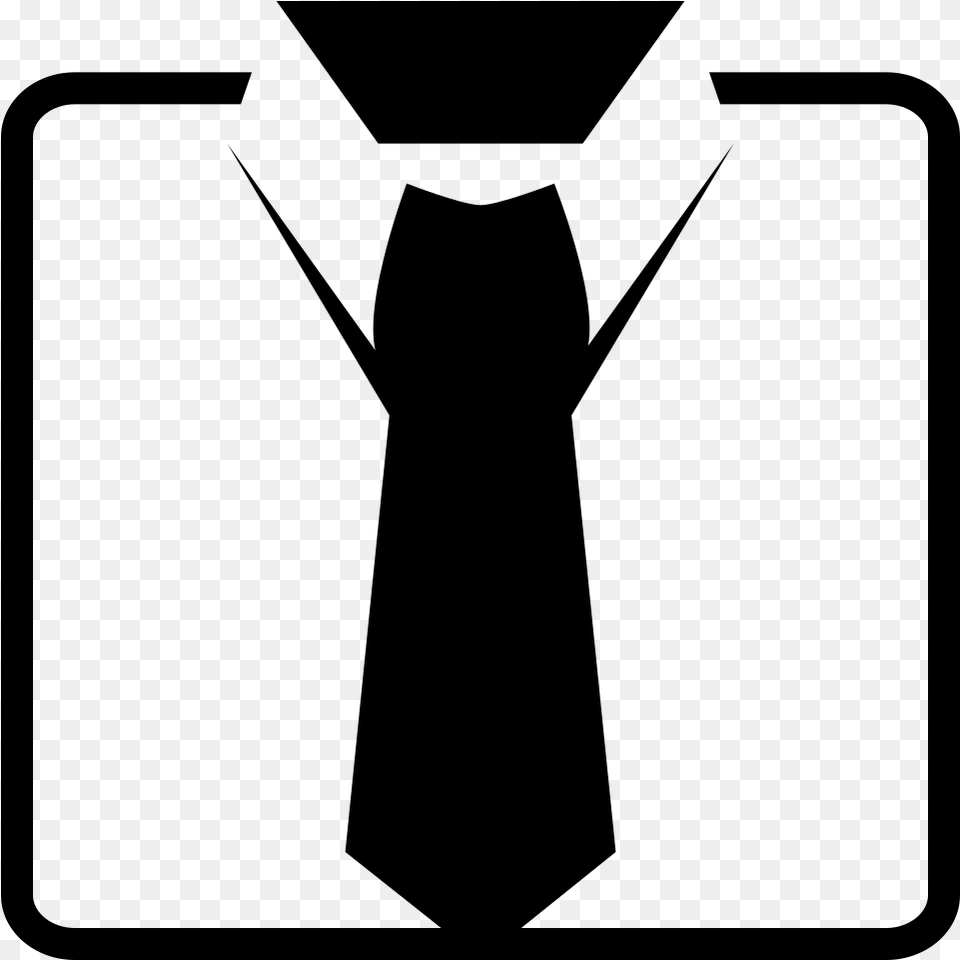 Gravata Corbata Emoji, Gray Free Png