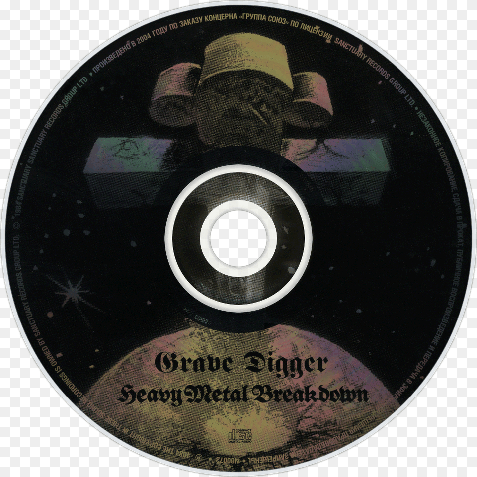 Grave Digger Heavy Metal Breakdown, Disk, Dvd Free Png