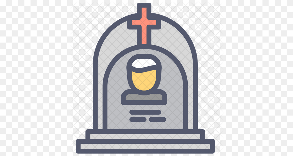 Grave Icon Bank Blue Icon, Device, Appliance, Electrical Device Free Png Download