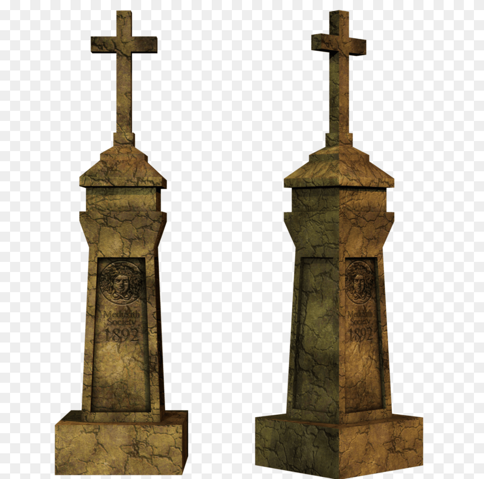 Grave Transparent Image, Cross, Symbol, Tomb Free Png