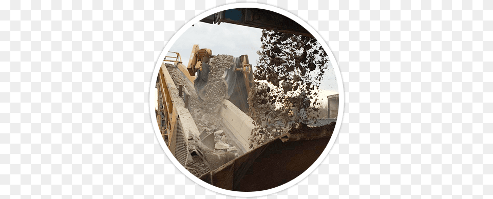 Gravel Great Horned Owl, Machine, Bulldozer, Water, Outdoors Free Png