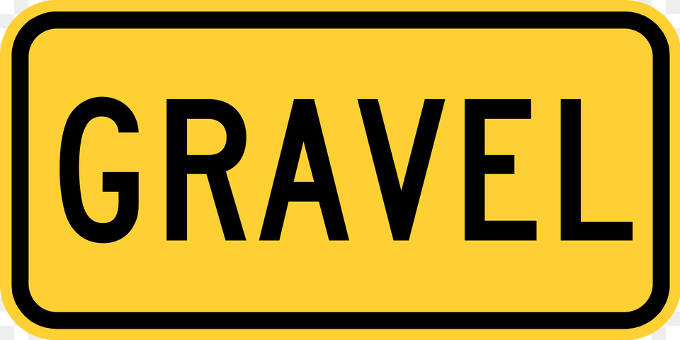 Gravel Plaque Clipart, Sign, Symbol, Transportation, Vehicle Png Image