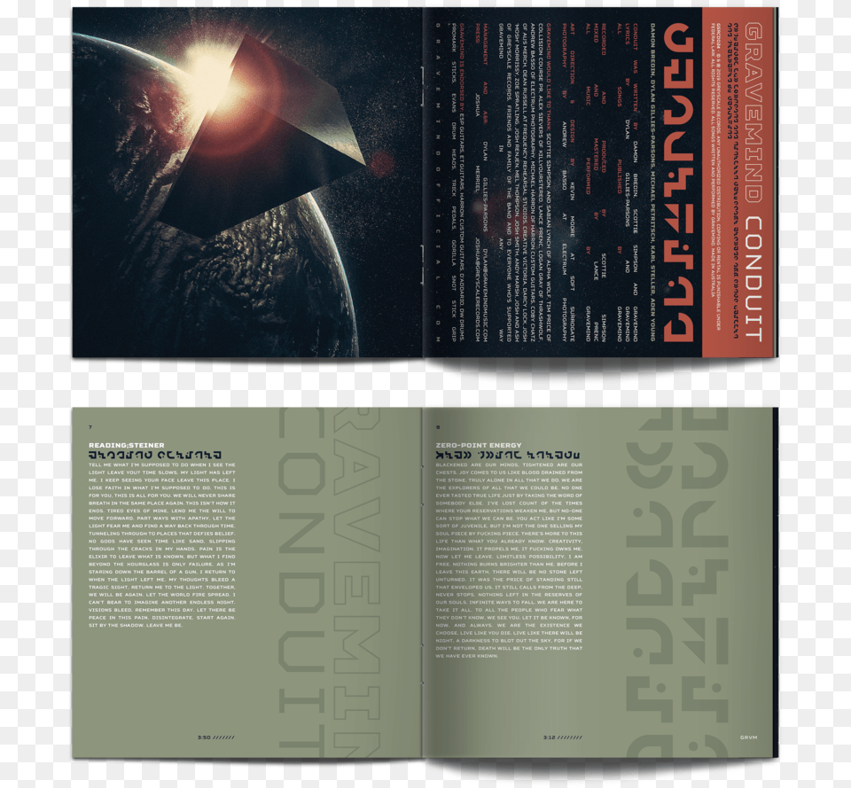 Gravemind 06 Trans Book Cover, Advertisement, Poster Png