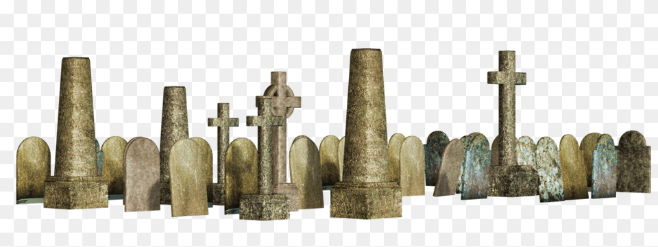 Gravestone, Cross, Symbol, Tomb, Outdoors Free Png
