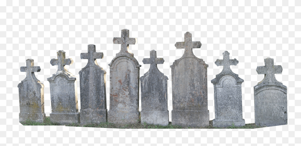 Gravestone, Cross, Symbol, Tomb, Graveyard Free Png Download