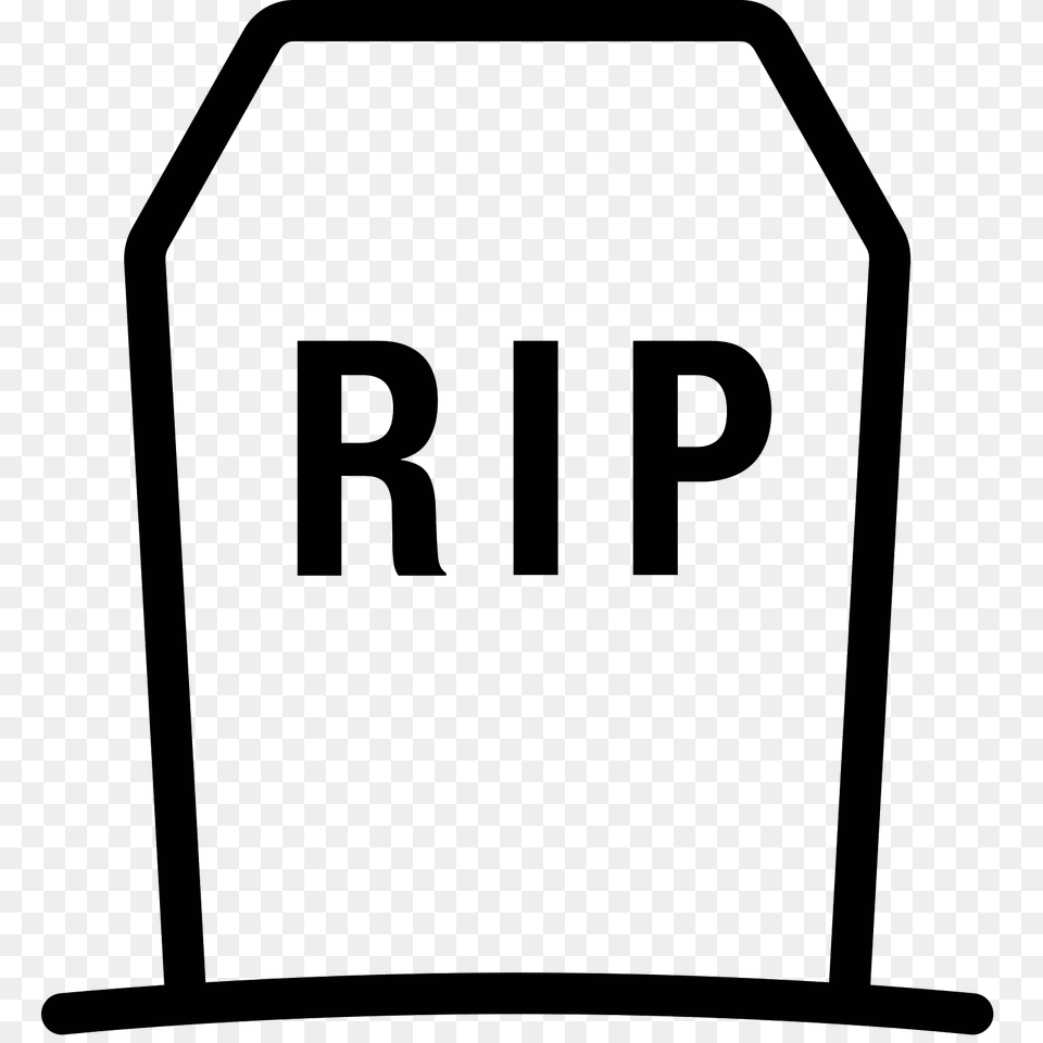 Gravestone, Gray Png Image