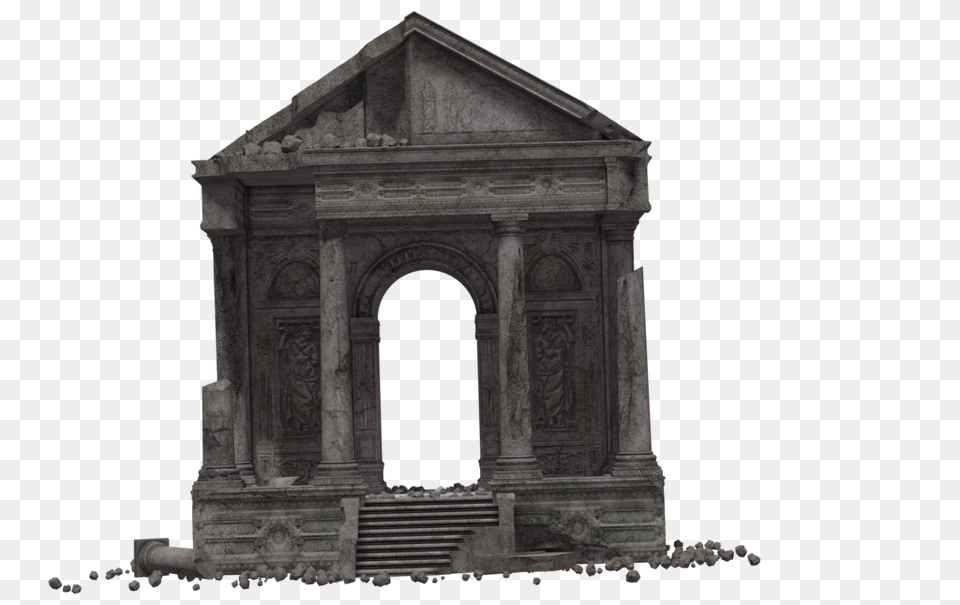 Gravestone, Arch, Architecture, Building, Archaeology Png