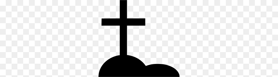 Gravestone Image, Cross, Symbol Free Png