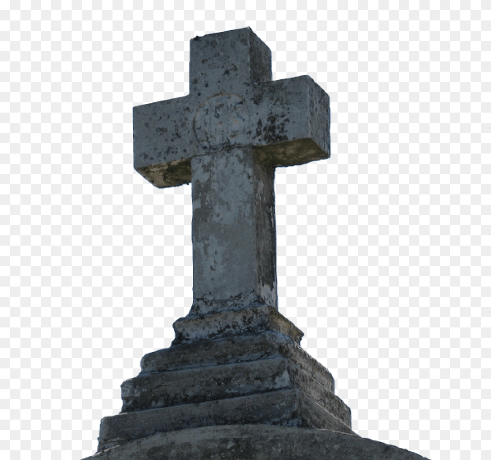 Gravestone Image Tombstone Cross, Symbol Free Png