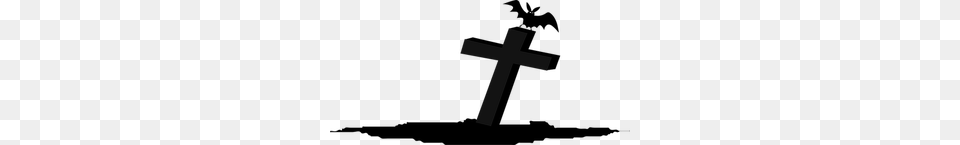 Graveyard Clip Art Free, Cross, Symbol Png