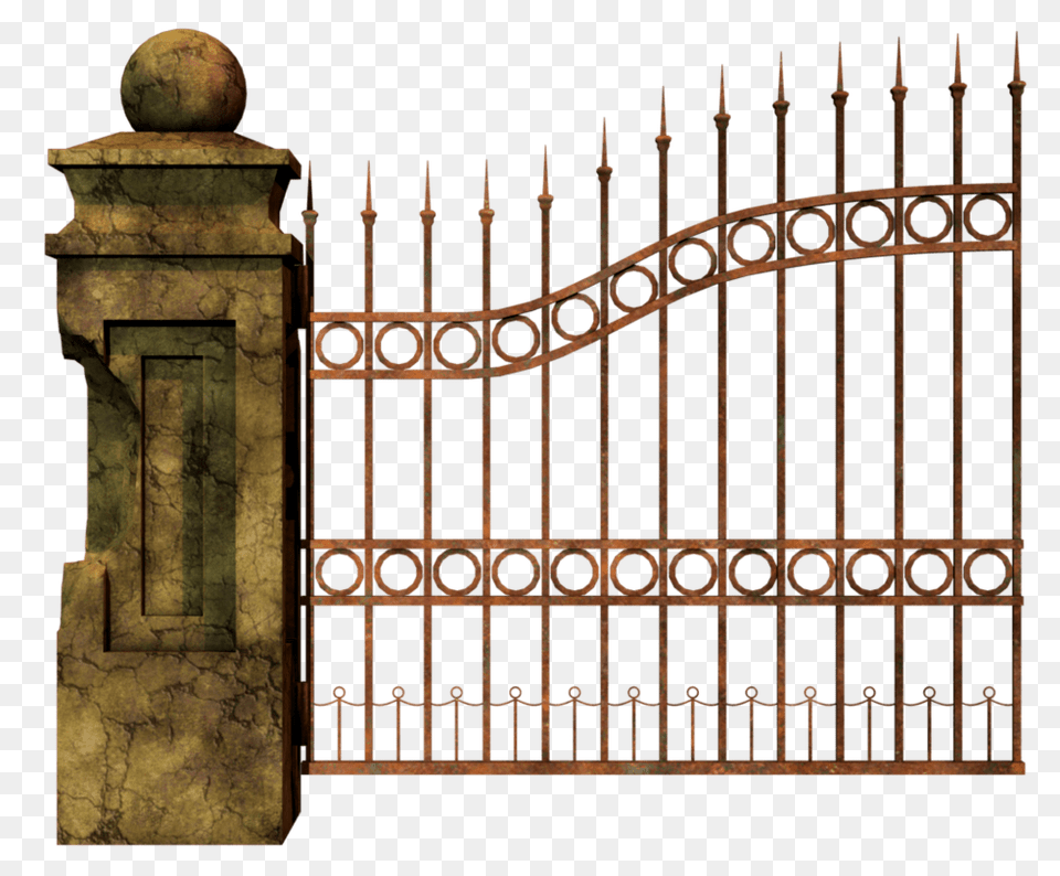 Graveyard Gate Clip Art Png