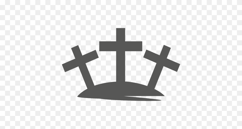 Graveyard Icon, Cross, Symbol, Accessories, Jewelry Png Image