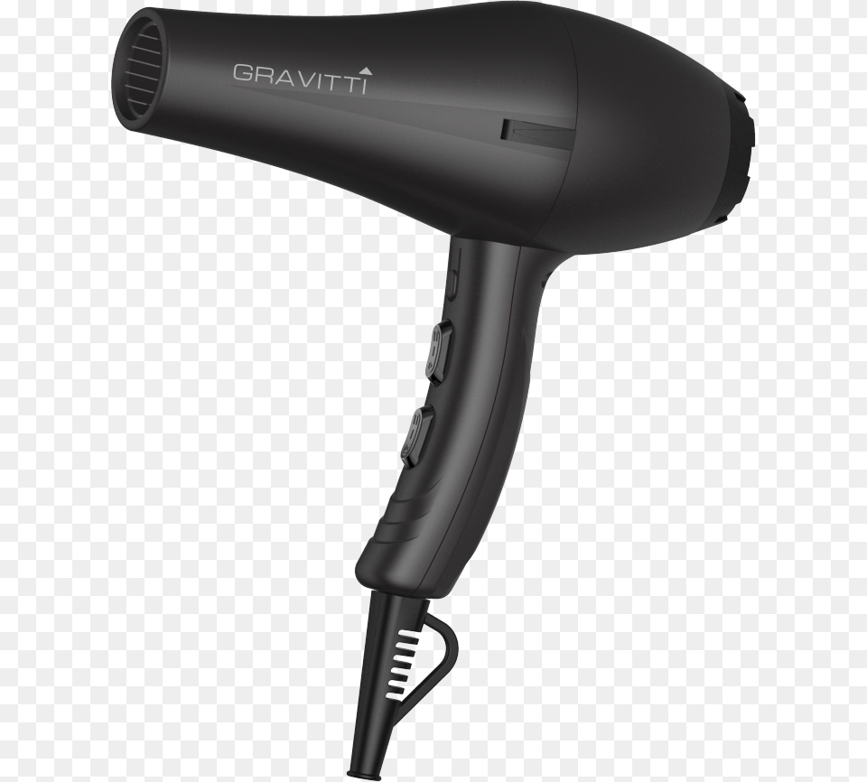 Gravitti Tourmaline Ionic Hair Dryer Hair Dryer, Appliance, Blow Dryer, Device, Electrical Device Free Png Download