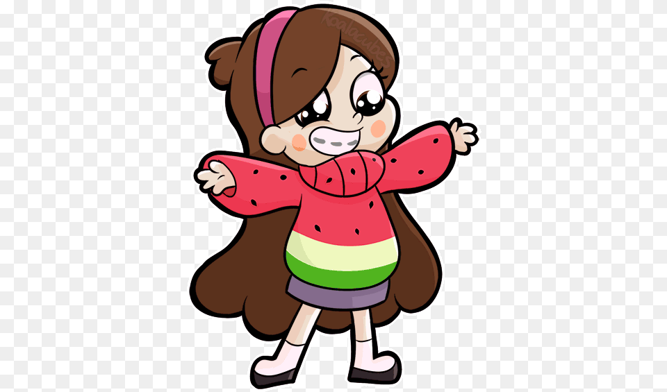 Gravity Falls And Mabel Pines Image Mejbl Sviter S Klubnichkoj, Food, Fruit, Plant, Produce Png