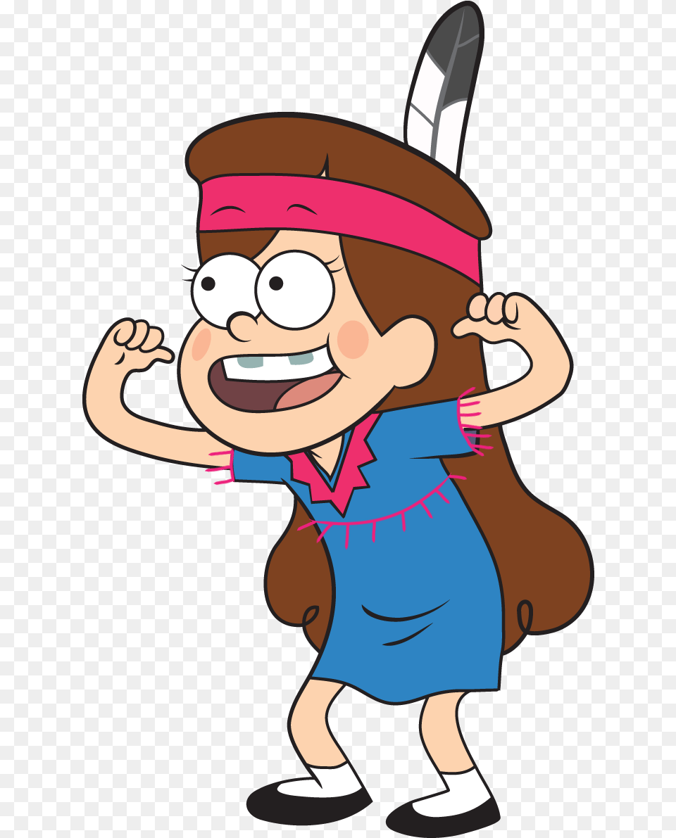 Gravity Falls Cartoon Characters Girls With Brown Hair, Baby, Person, Face, Head Free Png Download