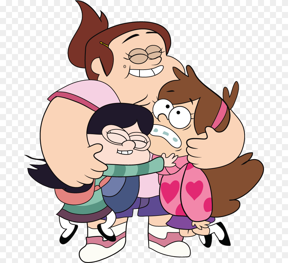 Gravity Falls Dipper Pines And Mabel Pines Dipper And Mabel Pines Hair, Cartoon, Baby, Person, Face Png Image