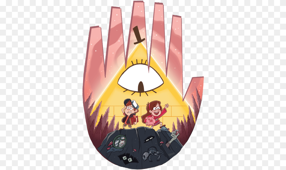 Gravity Falls Full Hd Fondos De Pantalla, Book, Comics, Publication, Baby Png Image