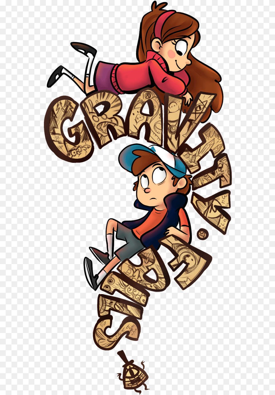 Gravity Falls Gravity Falls Grabity Falls Bipper T Shirt Gravity Falls, Book, Comics, Publication, Baby Free Png Download