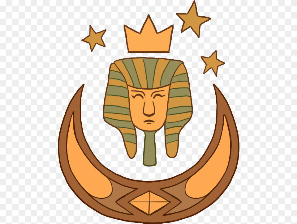 Gravity Falls Logo Royal Order Of The Holy Mackerel Emblem, Symbol, Face, Head, Person Png