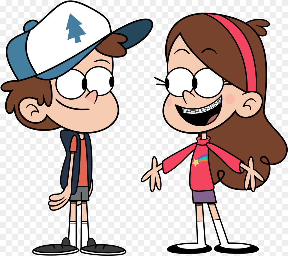 Gravity Falls Loud House Style, Baby, Person, Cartoon, Face Free Png