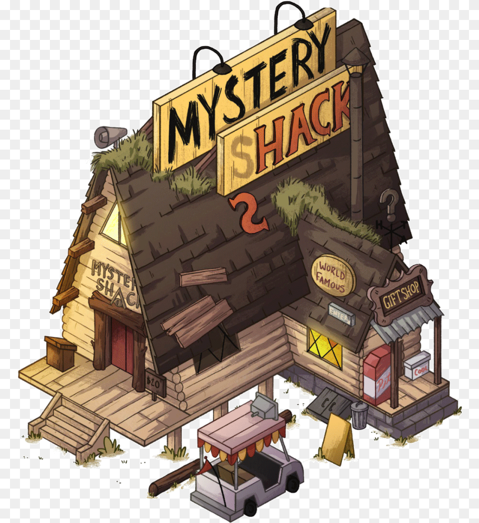Gravity Falls Mystery Shack, Architecture, Rural, Outdoors, Nature Png