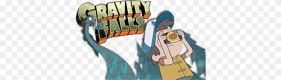 Gravity Falls Tv Show Image With Logo And Character Gravity Falls Shorts Cinestory Comic, Book, Comics, Publication Png