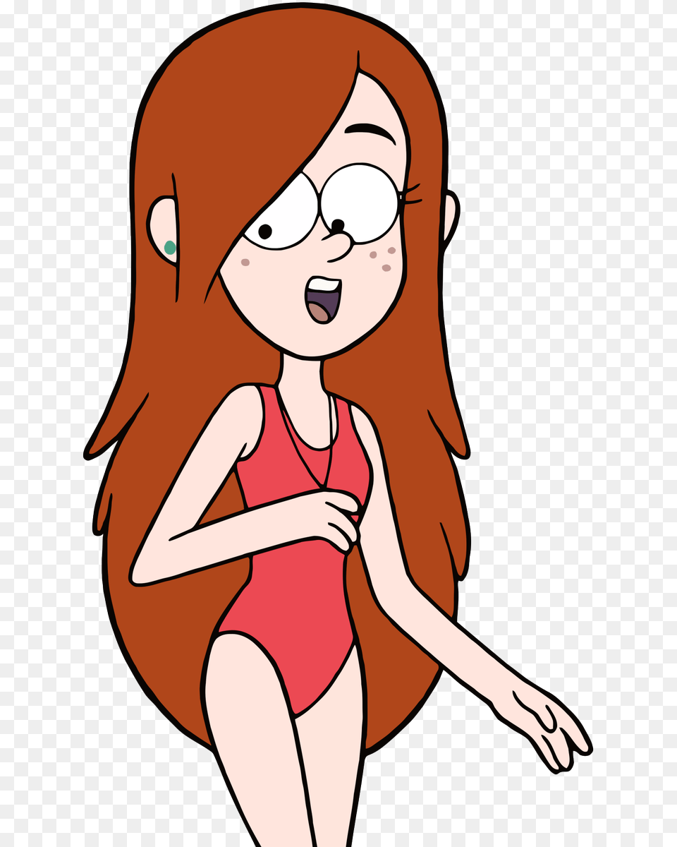 Gravity Falls Wendy Swimsuit, Baby, Clothing, Person, Swimwear Free Png