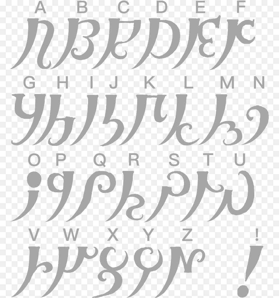 Gravity Rush Letters Gravity Rush Language Alphabet, Text Free Png Download