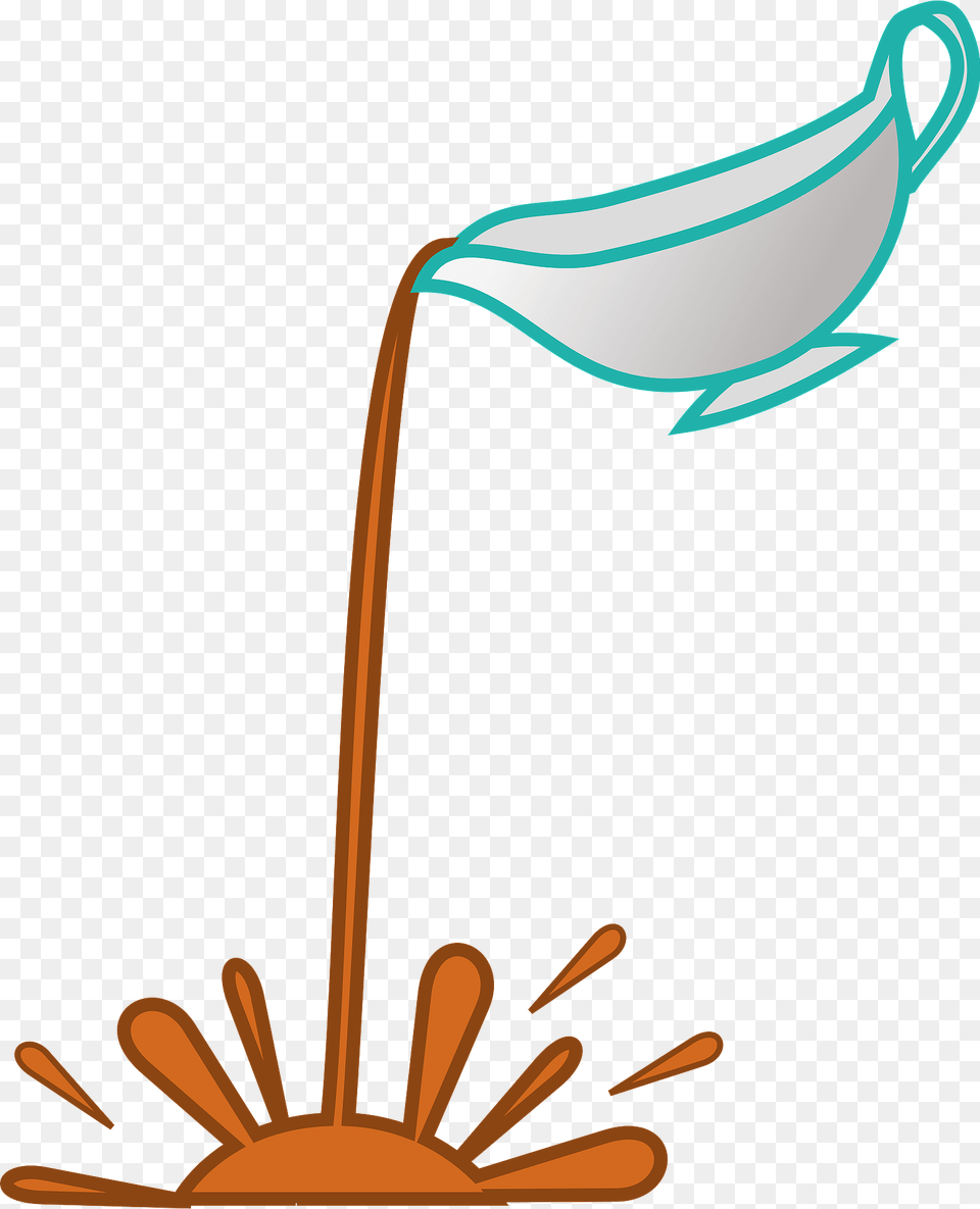 Gravy Boat Pouring Gravy Clipart, Lamp, Flower, Plant, Art Png