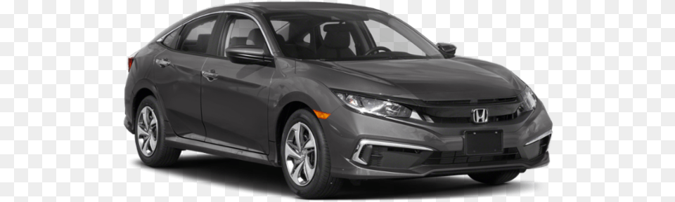 Gray 2019 Honda Civic Lx Mercedes Benz C Class Black, Car, Vehicle, Transportation, Sedan Free Png