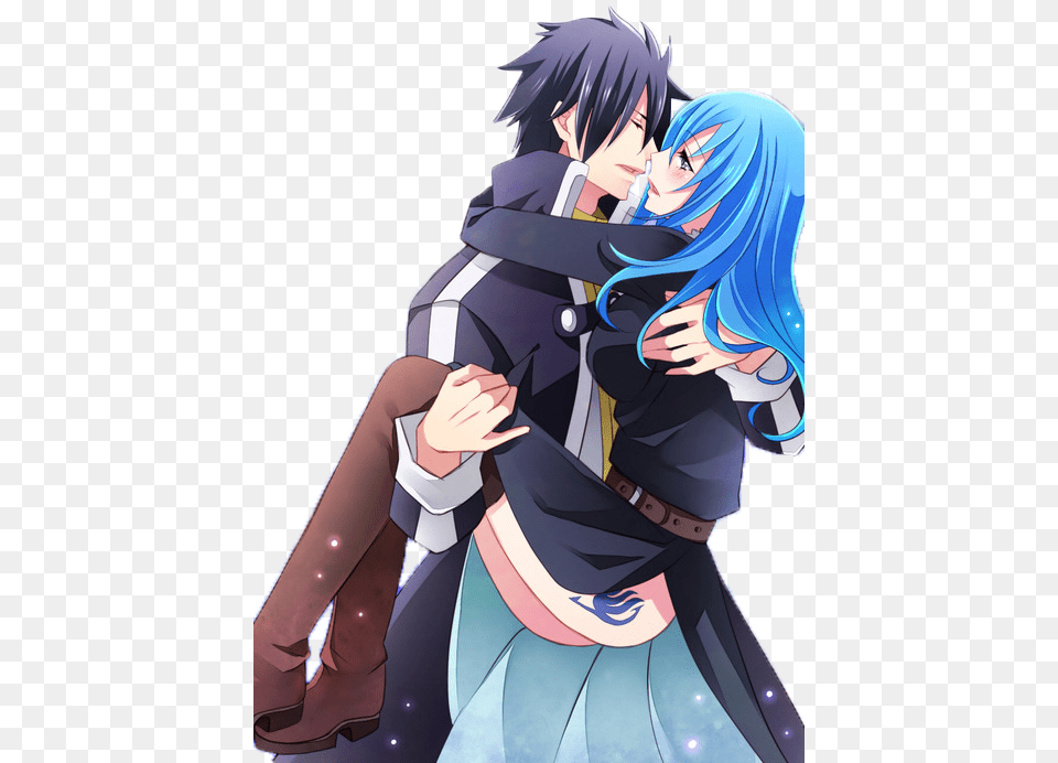 Gray And Juvia By Little2love D7cohyx Fairy Tail Juvia Melhores Imagens, Publication, Book, Comics, Woman Free Png