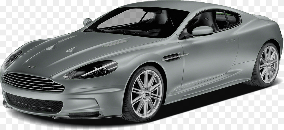 Gray Aston Martin Transparent Aston Martin Dbs Transparent Background, Wheel, Car, Vehicle, Coupe Png Image