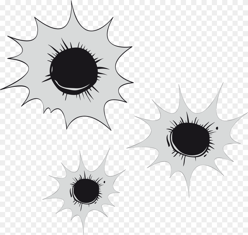 Gray Bullet Holes Download Bullet Holes With Smoke Tattoo Patterns, Pattern, Logo, Symbol, Batman Logo Png Image