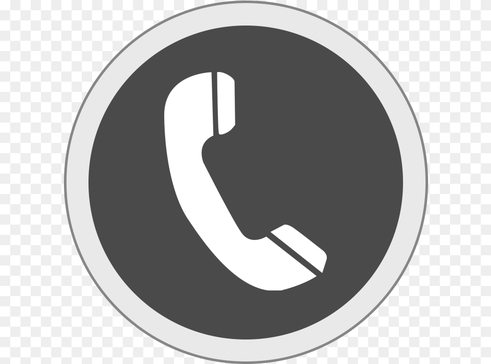Gray Call Order Icon Vippng Phone Button, Disk, Symbol, Text Png Image