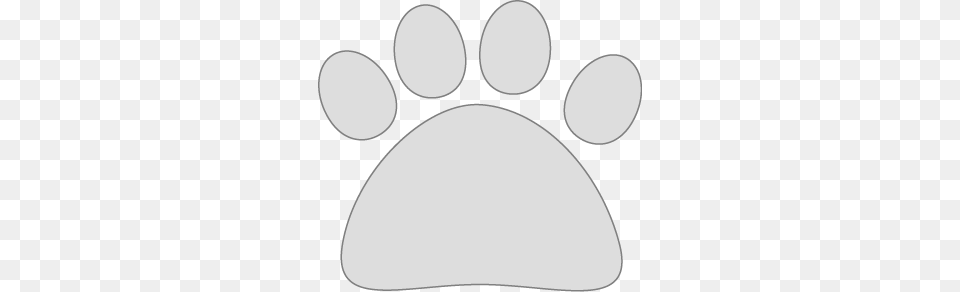 Gray Cat Paw Clip Art, Footprint Png
