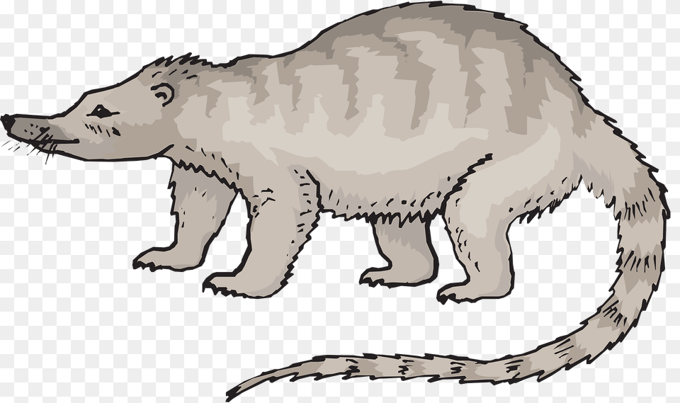 Gray Clipart, Animal, Dinosaur, Reptile, Mammal Png