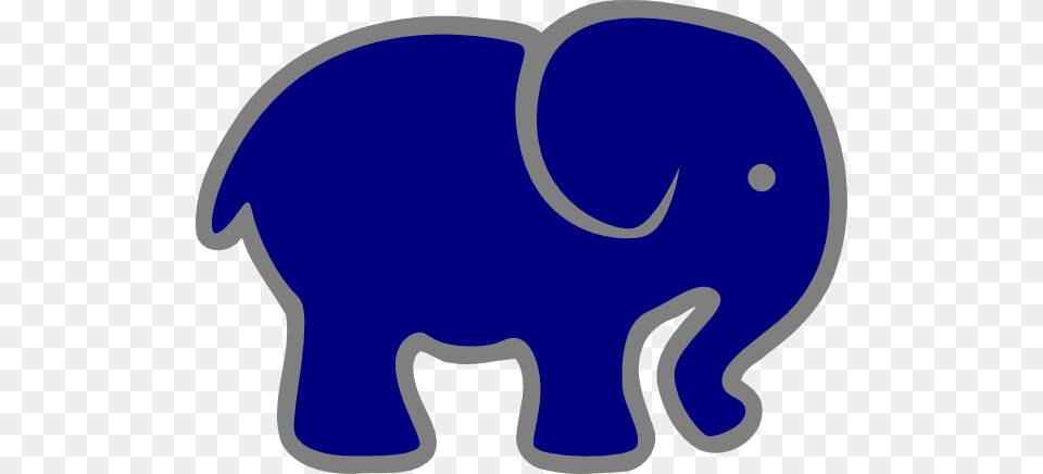 Gray Clipart Blue Elephant, Animal, Mammal, Wildlife Free Png