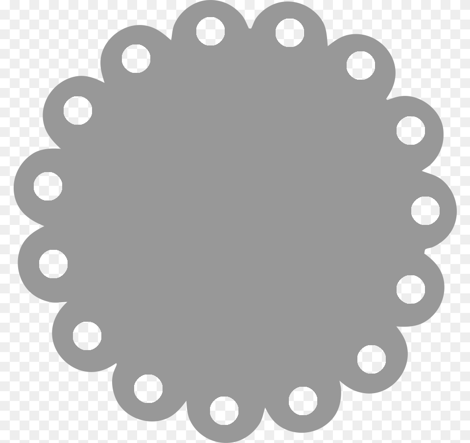 Gray Clipart Circle, Stencil, Oval Free Png Download