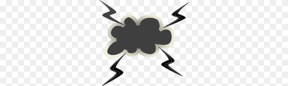 Gray Clipart Cloud Lightning, Animal, Bee, Insect, Invertebrate Png