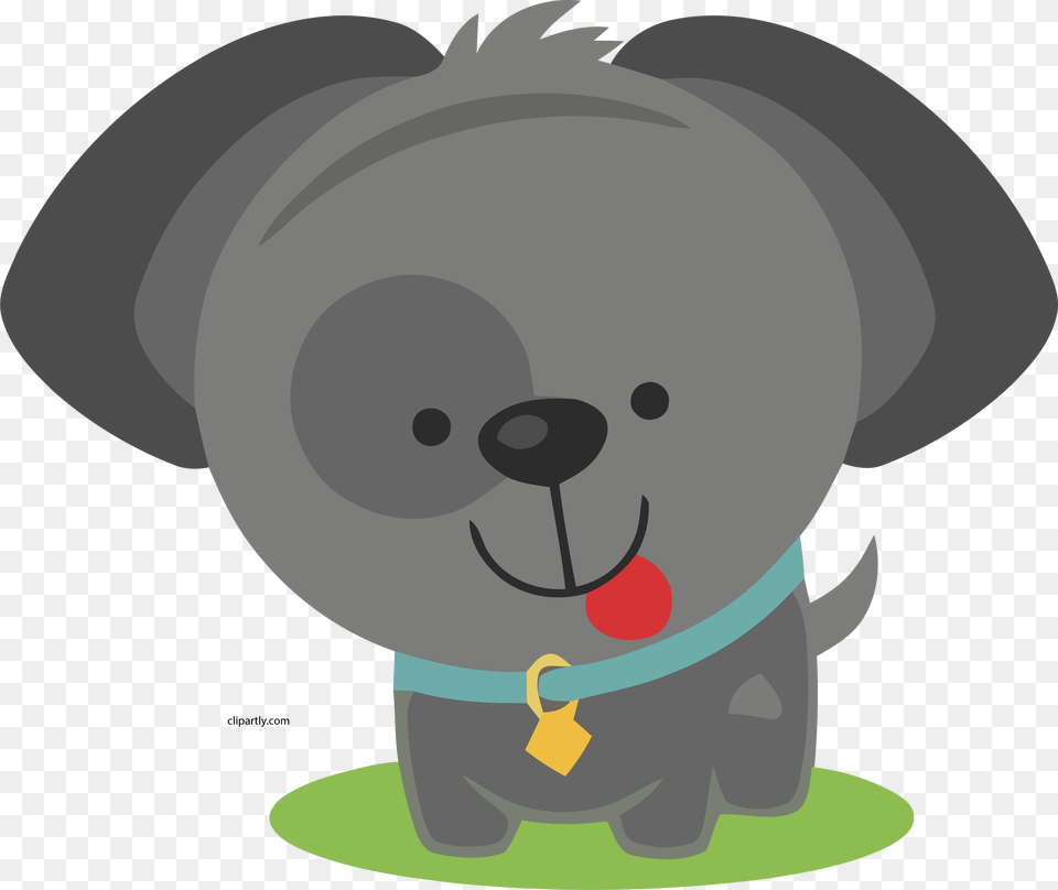 Gray Clipart Cute Dog Clipart, Animal, Elephant, Mammal, Wildlife Free Png Download