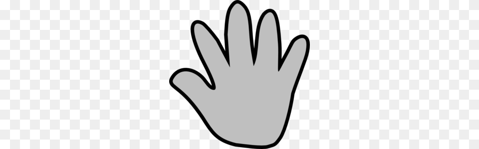 Gray Clipart Handprint, Clothing, Glove, Cutlery, Fork Free Transparent Png