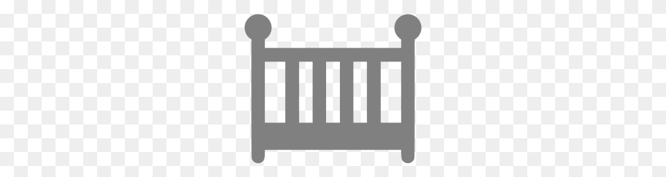 Gray Crib Icon Png Image